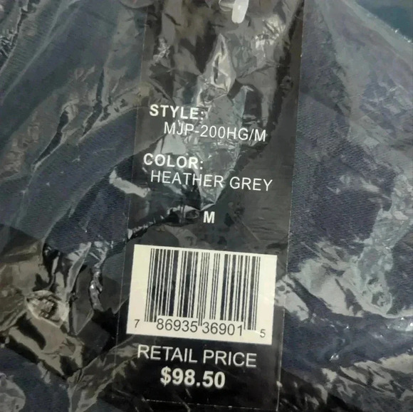 Blu Rock New York Men's Heavyweight Fleece Lined Joggers/Sweats Medium (NWT) - Picture 4 of 13